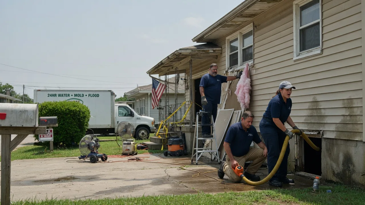 Water Damage Repair in Ridott, IL near me